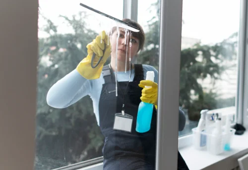 Nettoyage de vitres intérieures et extérieures à Mouliets-et-Villemartin